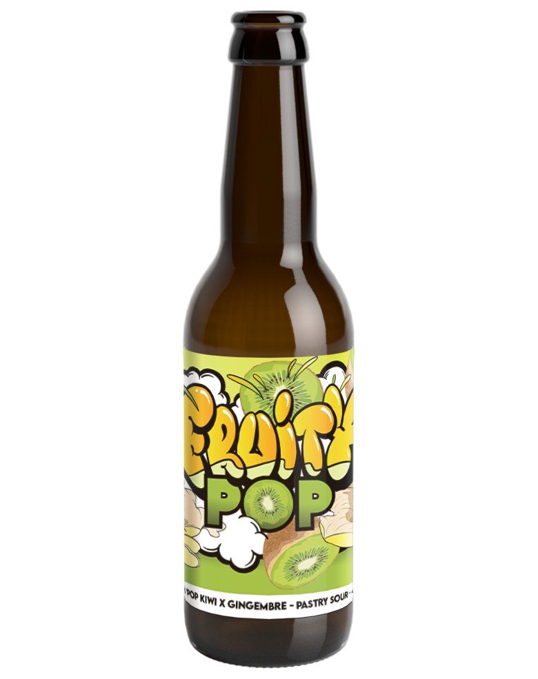 Fruity Pop Kiwi x Gingembre