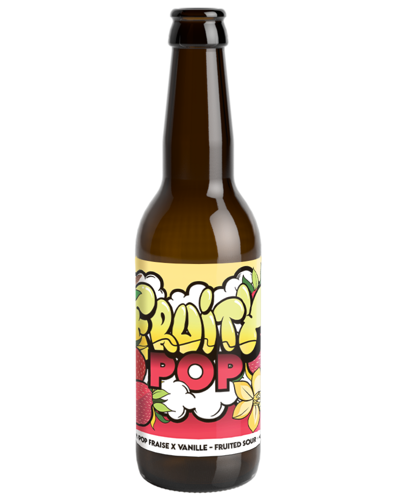 Fruity Pop Fraise x Vanille